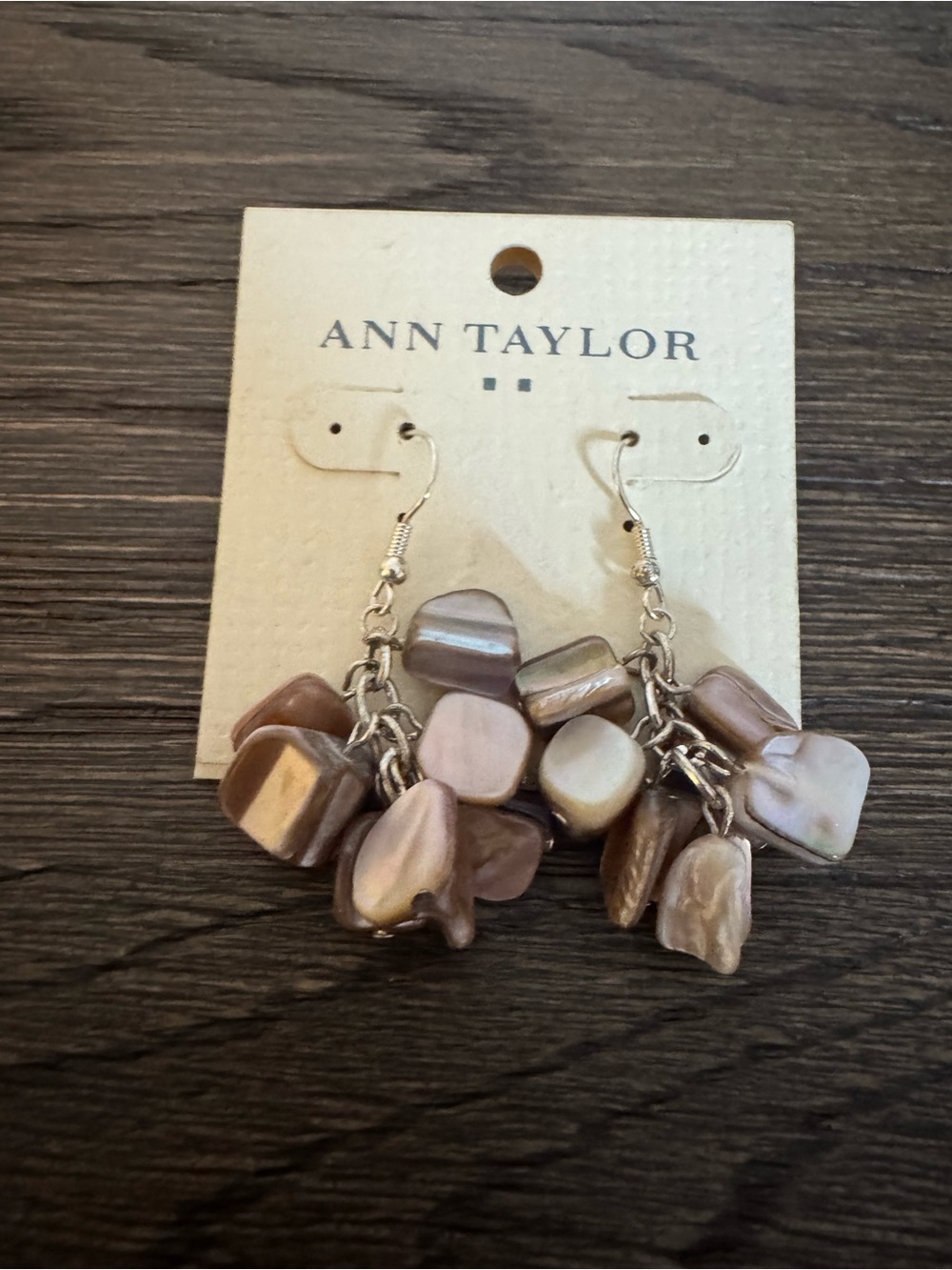 NWT Ann Taylor Dangle Cluster Earrings
